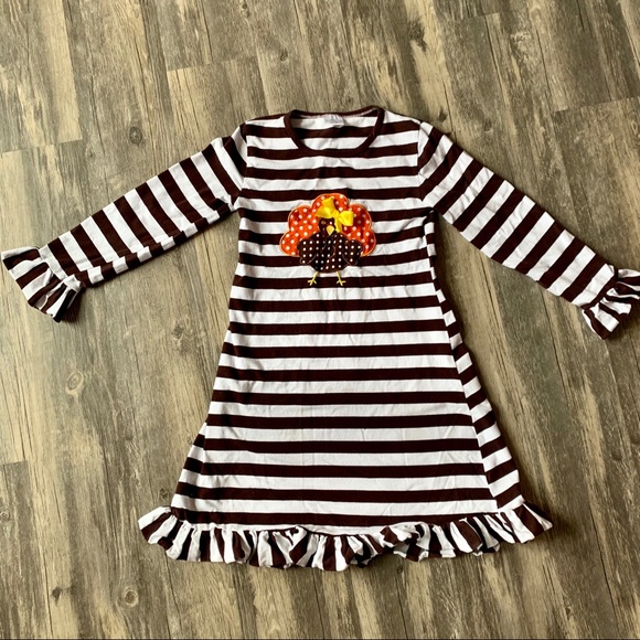 thanksgiving outfit girl size 7